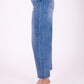 Jeans recto deshilachado  C1380W