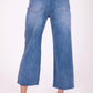 Jeans recto deshilachado  C1380W