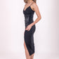 Vestido midi  73589N