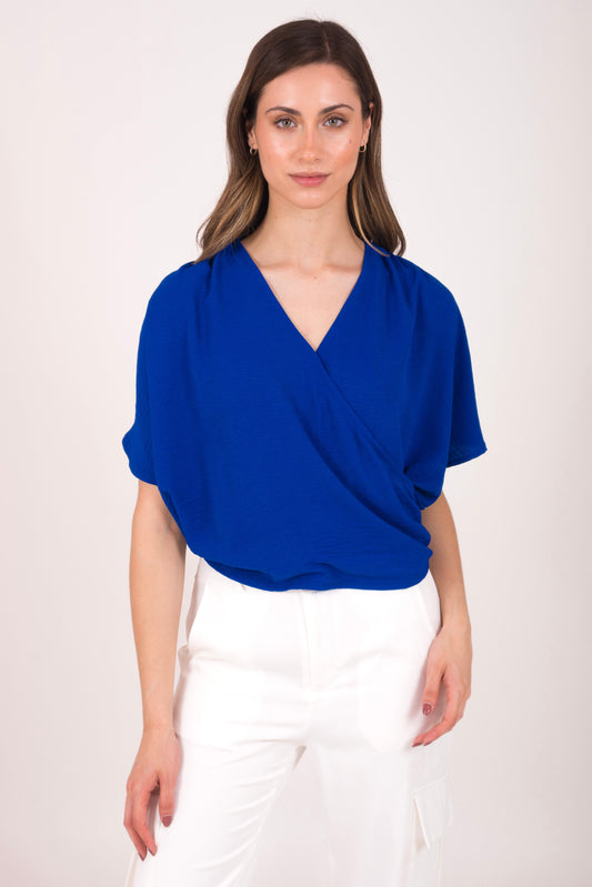 Blusa corta cruzada  SY6017