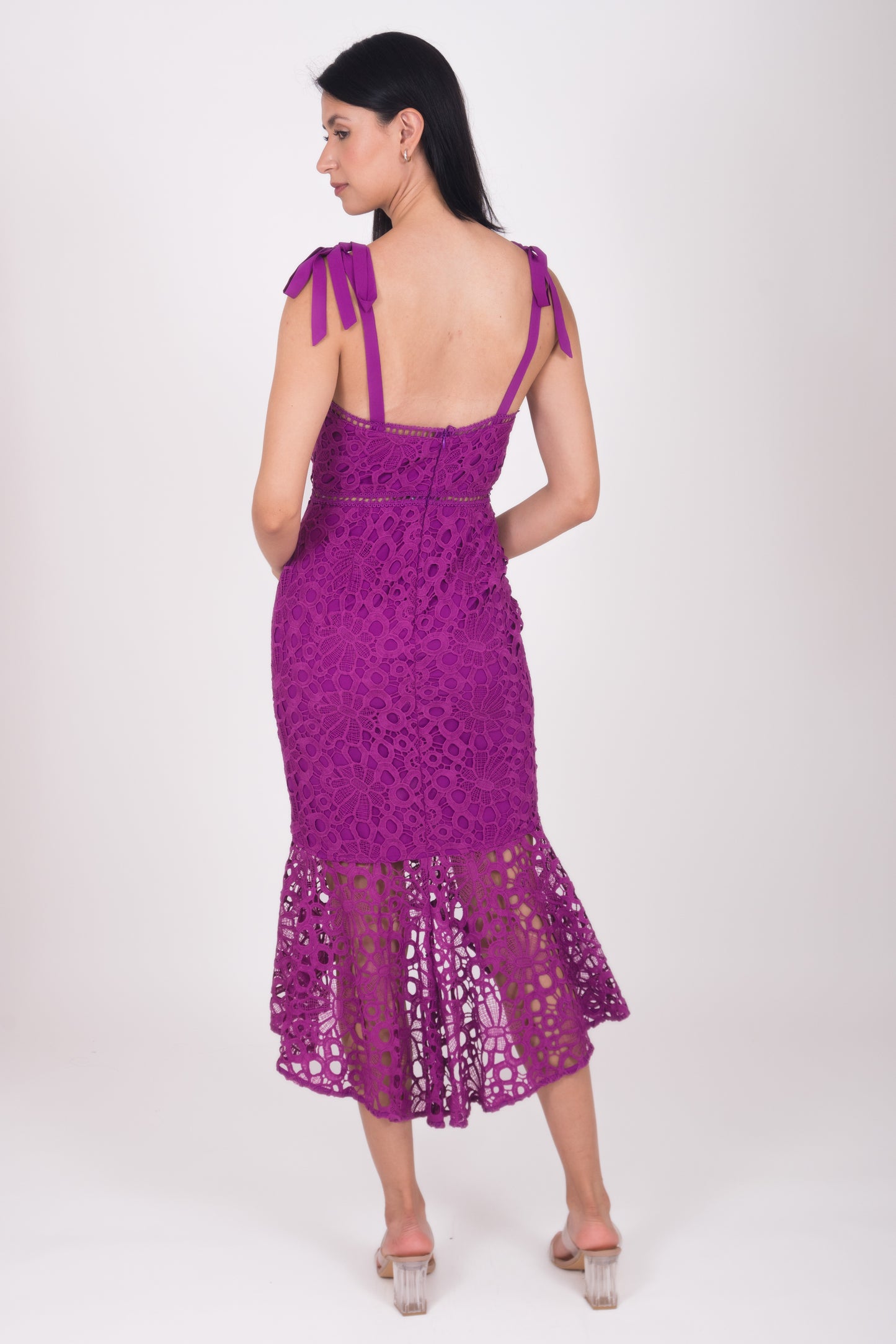 Vestido crochet  002836