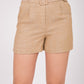 Short con cinto lino P10315