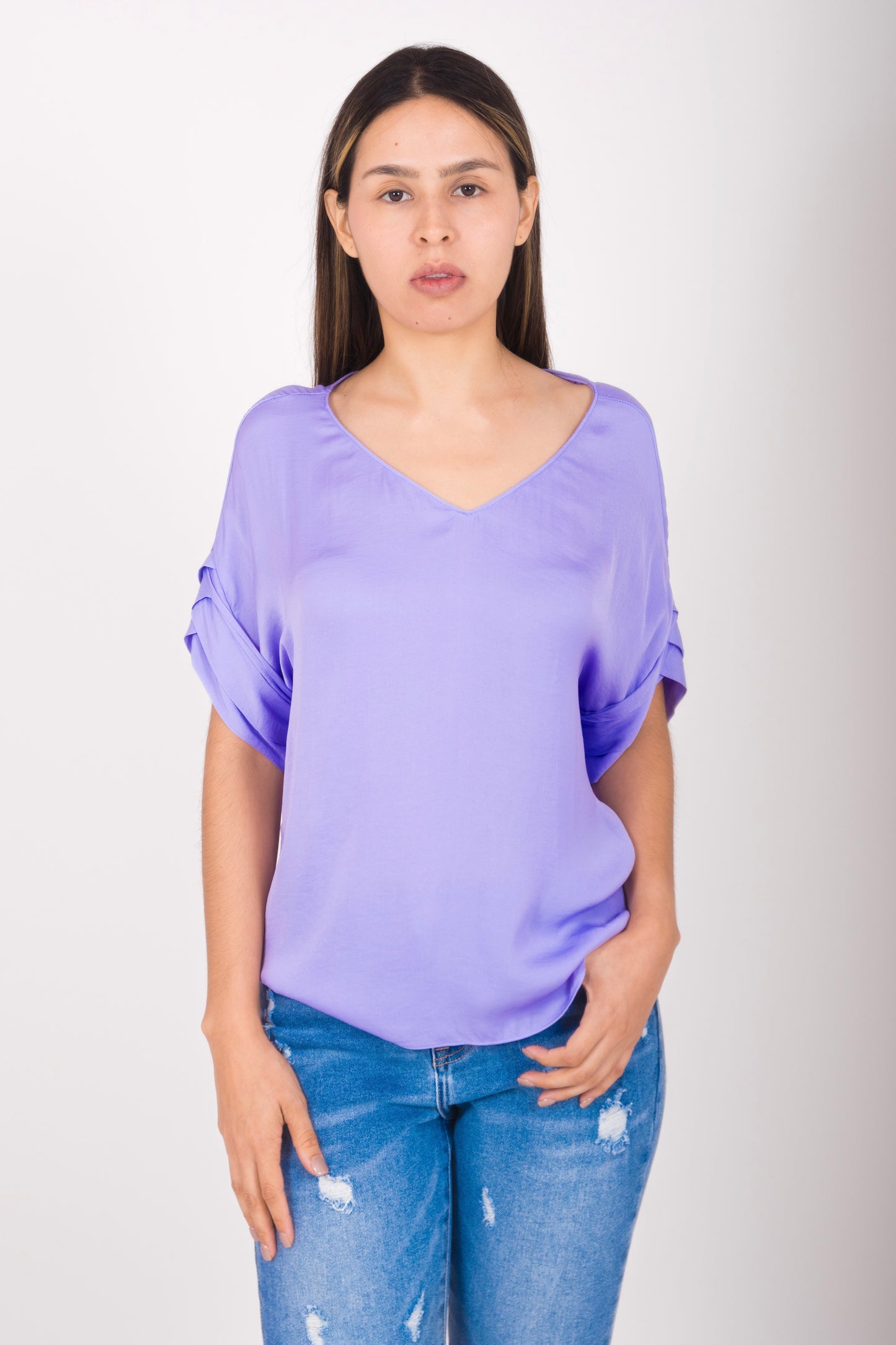 Blusa cuello v  117400