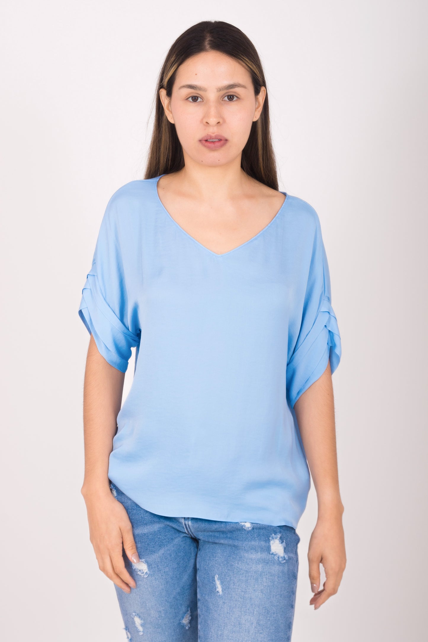 Blusa cuello v  117400